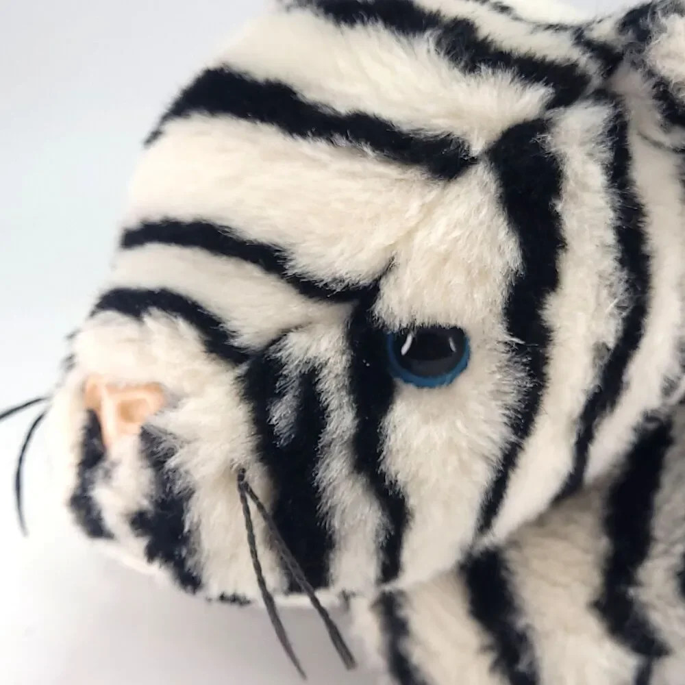 Beanie Buddies Tylon 2000 Blizzard Tiger Floppy Plush 13